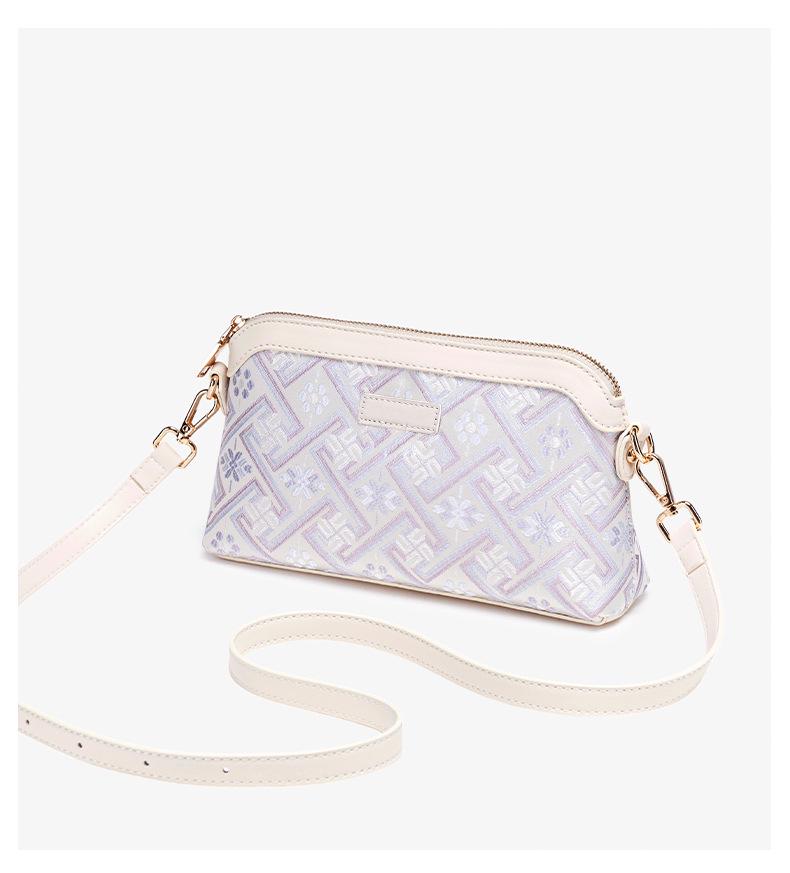 Guangxi Zhuang Brocade 2026 Women's Crossbody Bag: Fashionable, Versatile, Chinese-Style Shoulder Bag for Ladies