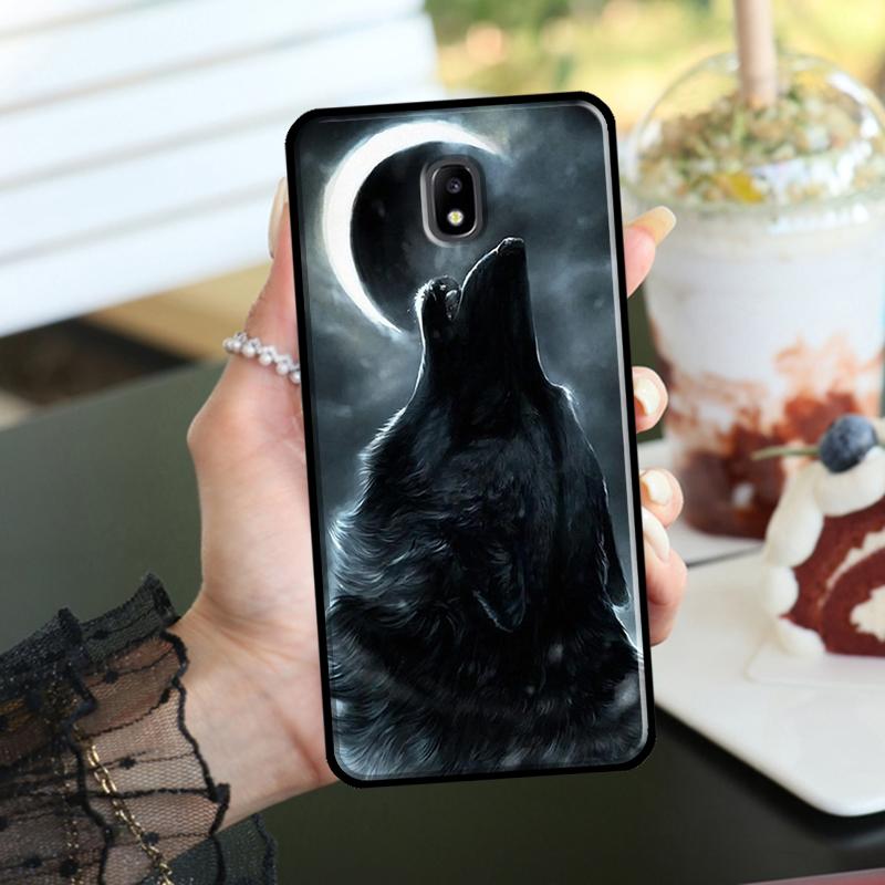 Moon Roaring Wolf Case For Samsung Galaxy M13 M33 M53 M06 M16 M31 M11 M55 M15 M56 M36 M12 M32 M52 M14 M34 M54
