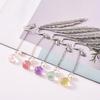 Novelty Dry Flower Bookmark Retro Ball Pendant Book Label For Girls Vintage Jewelry Kids Gift Stationery Book Accessories