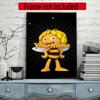 Biene Maja Customize Your Name Diamond Painting Round Diamond Diy Frameless Holiday Artwork Suitable For Home Office Wall Decoration