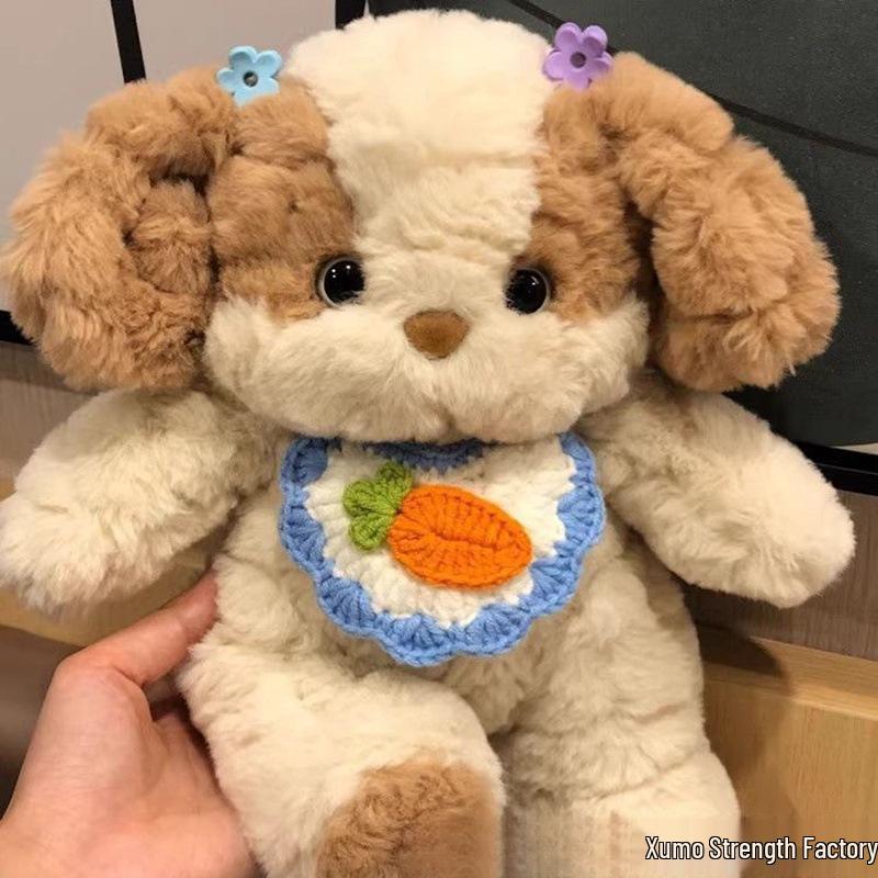 Adorable Rabbit and Puppy Sleep Companion Plush Toy – Free Shipping