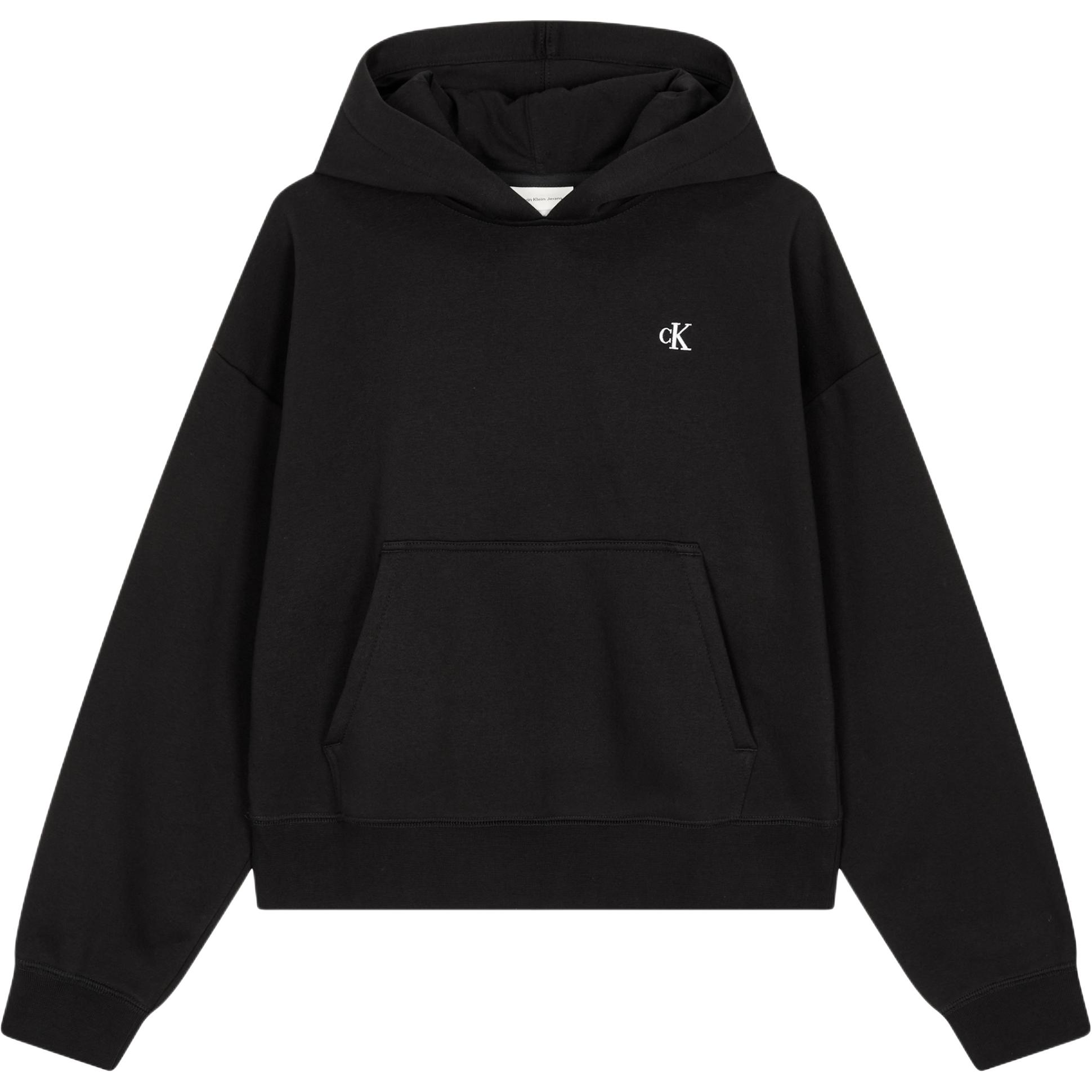 

Calvin Klein Fall Solid Logo Hoodie Women Hoodies Black 40WI255-UB1 XS