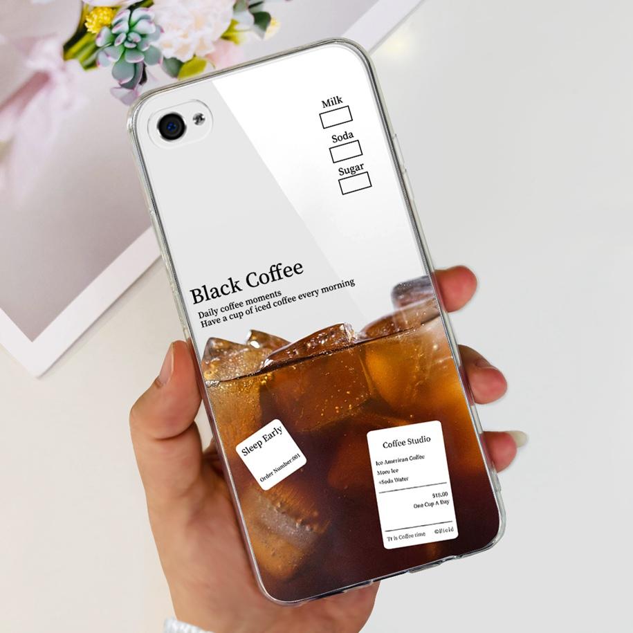 For iPhone 4 Case iPhone 4s Cover New Fashion Marble Transparent TPU Soft Silicone Funda For iPhone4 iPhone4s A1431 A1387 Bumper