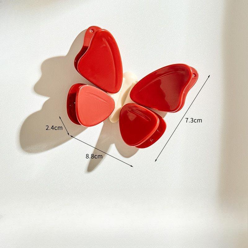 Doppelschichtige Verschlussclips für den Küchengebrauch 3D Bananen-/Schmetterlingsblüten-Design Kühlschrankmagnet zum feuchtigkeitsdichten Verschließen von Beuteln