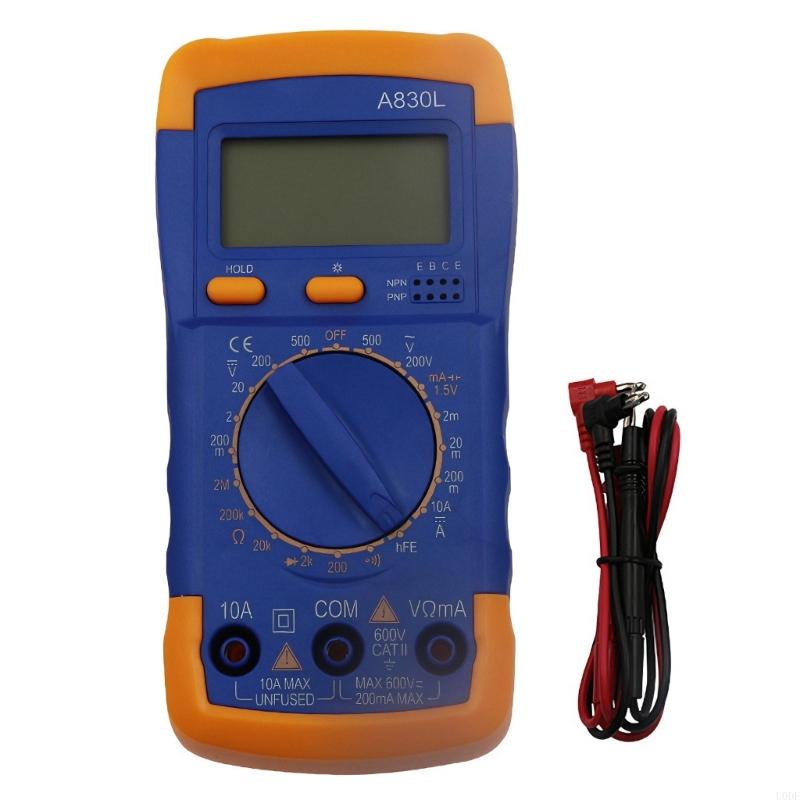 Digital Multimeter Transistors Tester Electrical NCV Test Meter TrueRMS