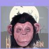 Masque de Gorille Effrayant en Latex Pour Fête Costumée d'Halloween Cosplay Animal Singe Roi