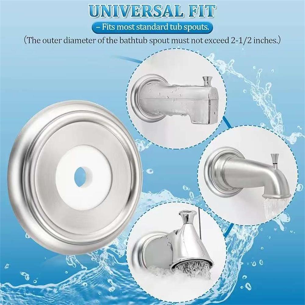 Stainless Steel Tub Spout Cover Trim Plate For Tub Spout
