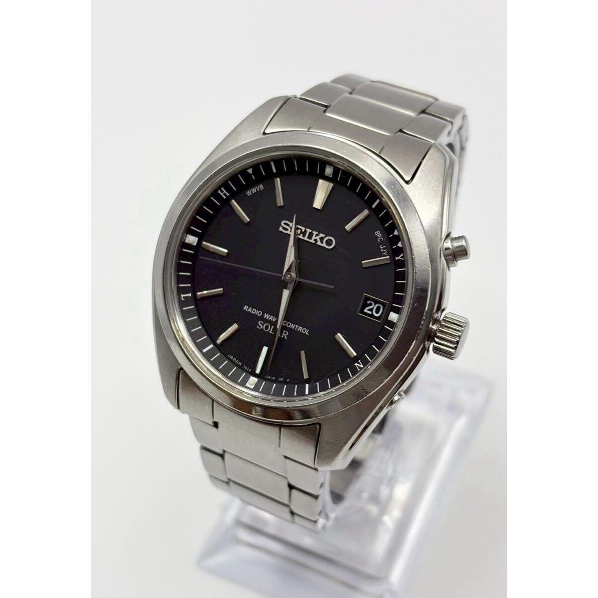 [Operation/Translation] SEIKO Radio Solar Date Men s Watch
