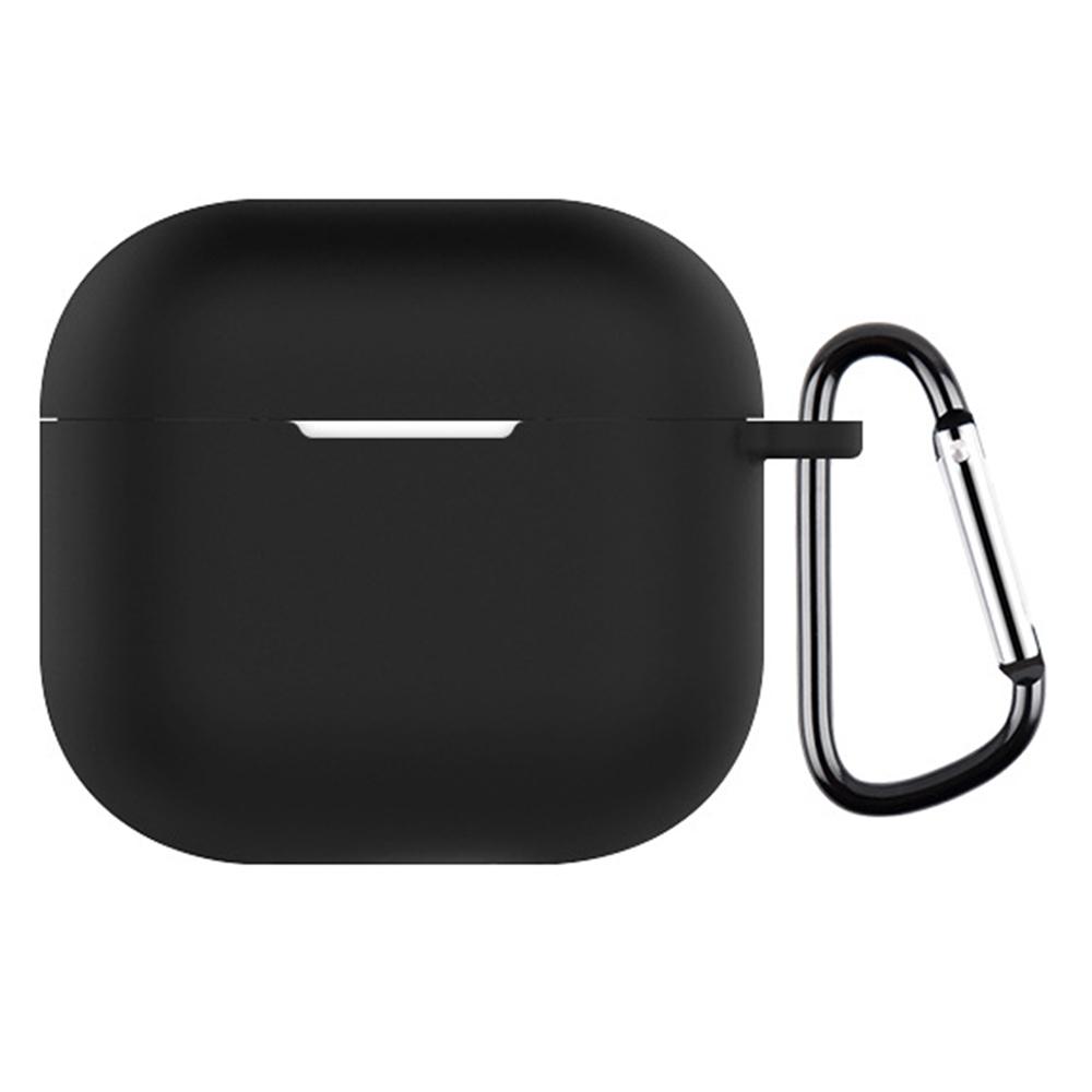

For AirPods 4 Silicone Case Integrated Bluetooth-compatible Earbuds Protective Cover with Hook A