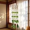 Hanging Crystal Pendants Garden Suncatchers Wind Chimes Rainbows Prisms Crystal Chain for Window Drop Bells