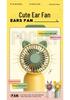 Mini Cartoon USB Handheld Fan - Portable Desktop Fan with Custom Logo Option