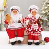 Christmas Chef Santa Claus Figurine Novelty Christmas Santa Chef Display Piece Adds Charm To Any Room Decoration