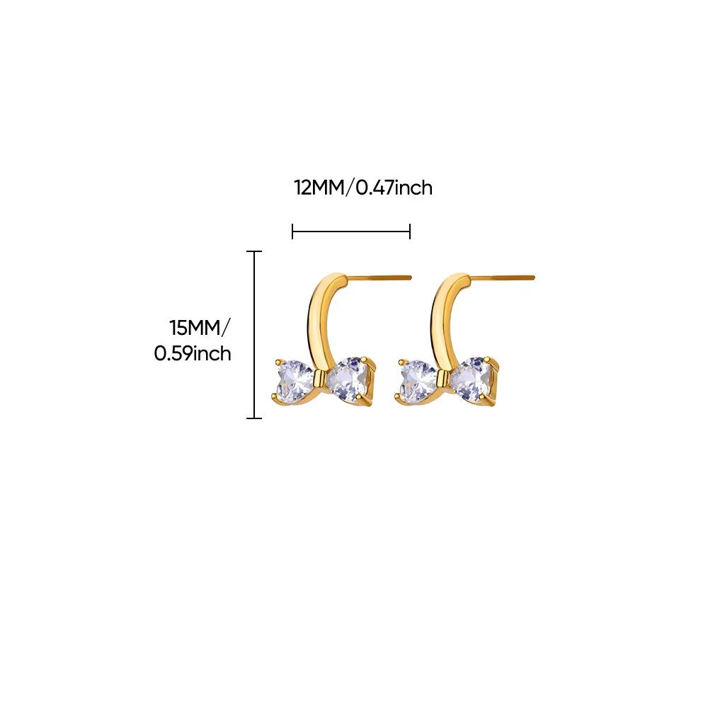 Exquisite mini fashion simple zircon pearl earrings stud earrings niche versatile design earrings women