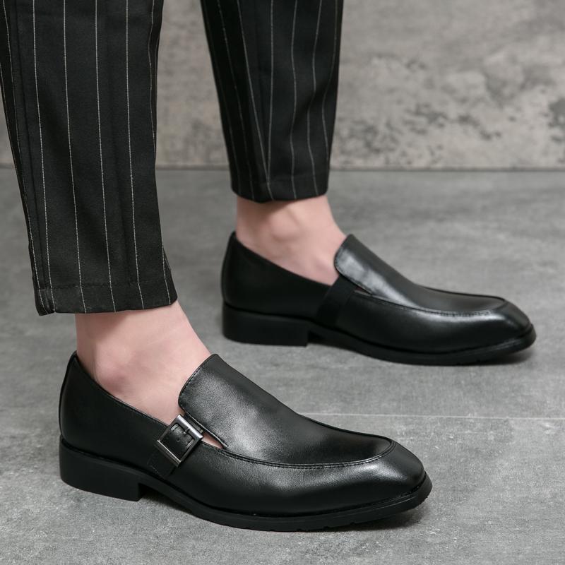 FashionMen Casual Leather Shoes Brand Moccasin Oxfords Driving Shoes Men Loafers Moccasins Dress Shoes For Men New White Italian Shoes