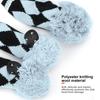 3Pcs Polyester Wool Knitting   Putter Head Cover Wooden   Headcovers Accessory