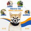 Nylon Dog Muzzle for Small,Medium,Large Dogs Prevent from Biting,Barking and Chewing,Adjustable Loop