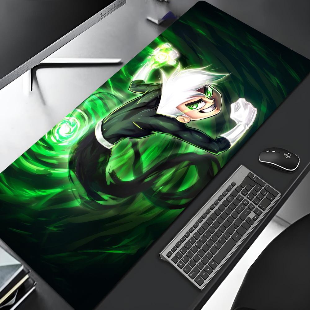 Danny Phantom Mouse Pad Cartoon Lockedge Large Gaming Pad Computer Gamer Keyboard Mat Desk Mousepad PC Desk Pad