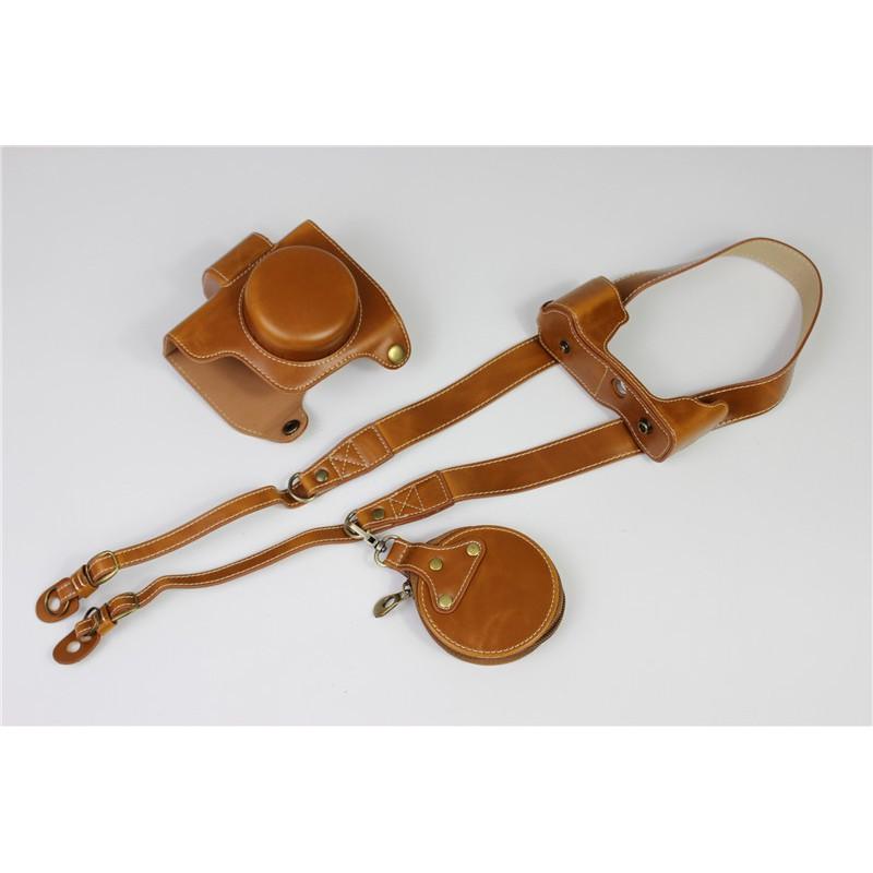 Protective PU Leather Camera Case Olympus