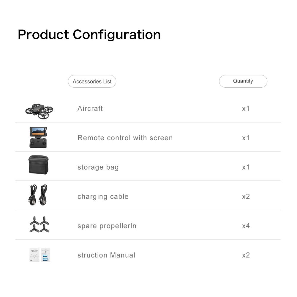Genuine M8 RC Foldable Drone with Screen Brushless Motor Obstacle Avoidance 8K Profesional HD Dual Camera WIFI Quadcopter Toy