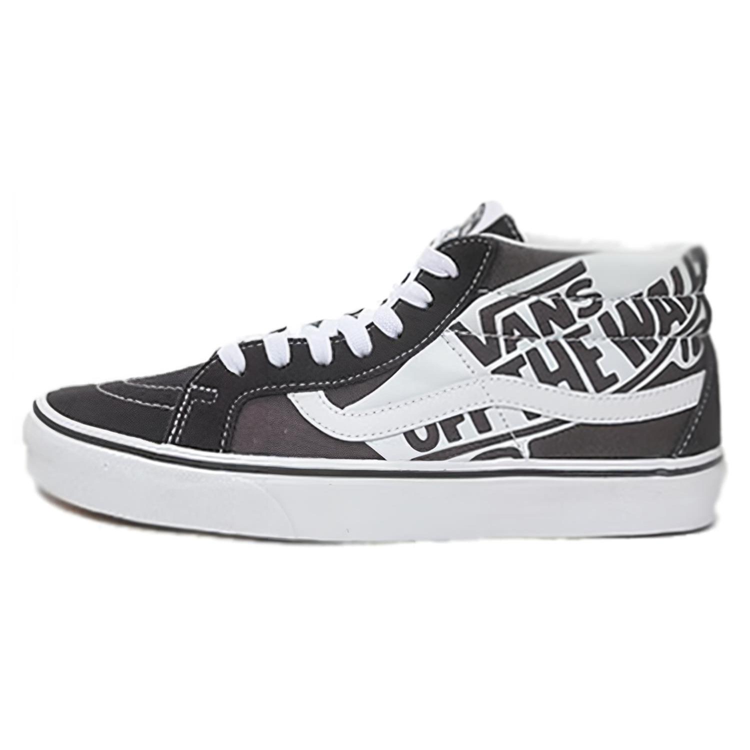 

Vans SK8 Mid Reissue Logo Black White VN0A391FTY6 35