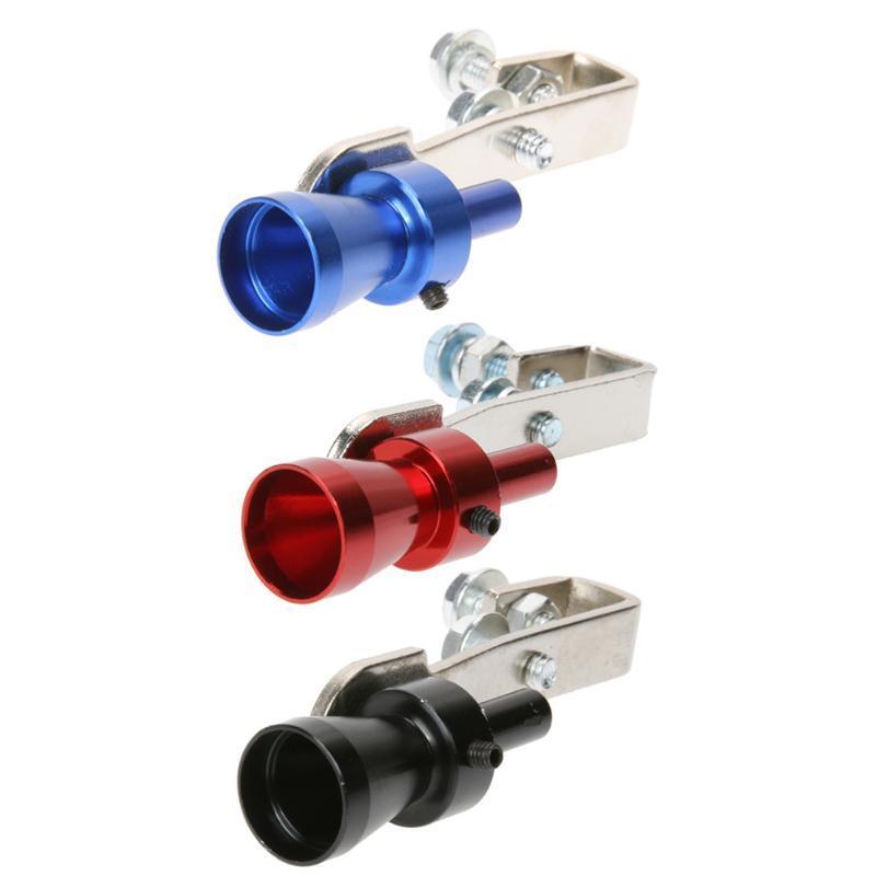 Size S Universal Car Turbo Sound Whistle Muffler Exhaust Pipe Whistle Fake Simulator Whistler for Vehicle Car Styling