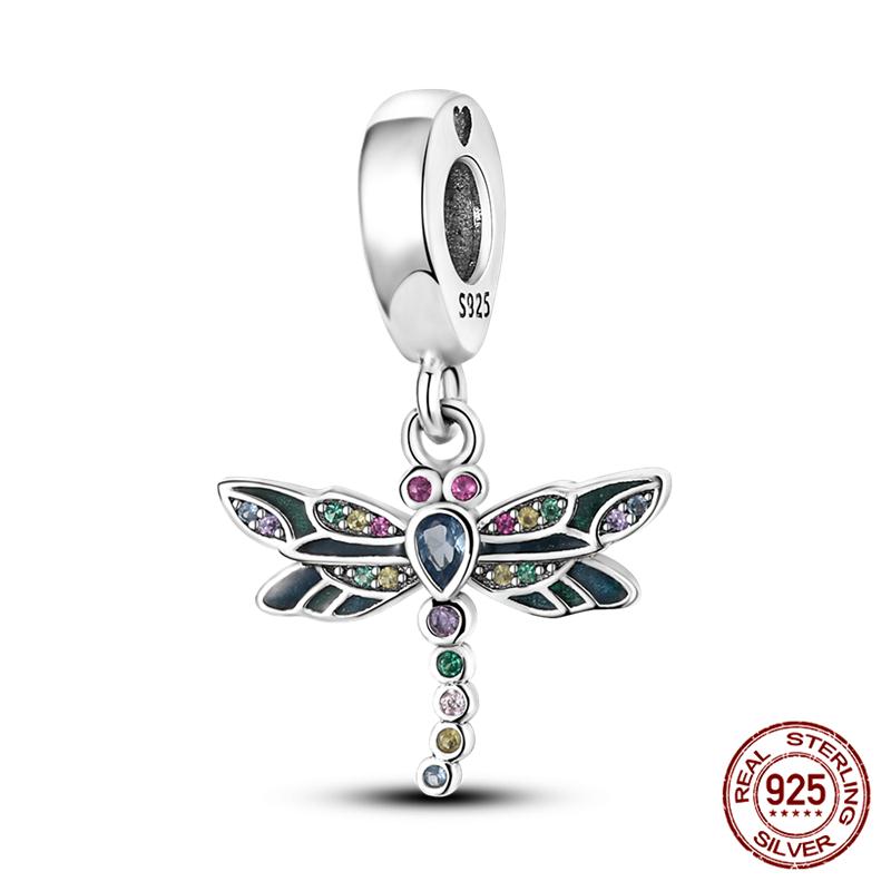 Fit Charms Fororiginal Bracelets And 3Mm Bracelets Cat Pendant Under The Mooncopper Jewelry Making For Women Gift