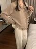 Women's Tassel Soft Knit Cardigan Coat - Slimming Design, Gentle Fashion for Spring and Autumn