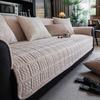 Winter Autumn Models Milk And Velvet Sofa Cushion Plush Backrest Armrest Cushion Towel Sofa Cover