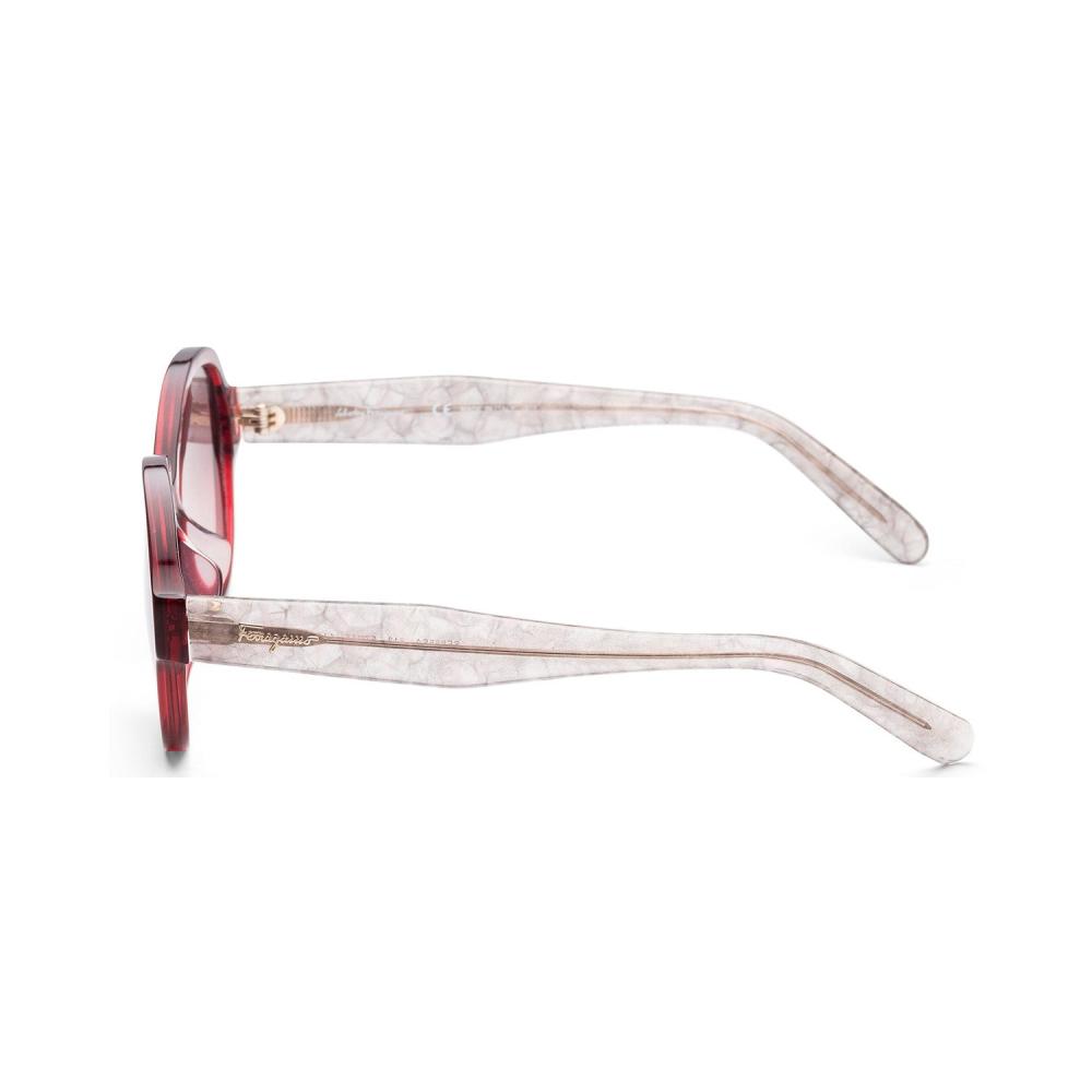 Salvatore Ferragamo Ferragamo Sf 885sa 613 Oval Sunglasses Multi