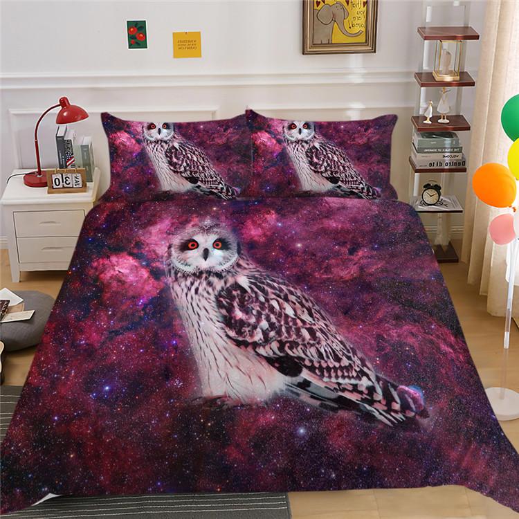 Shopify Can Star Animal Digital Printing Polyester Bedding Two Three Piece Set