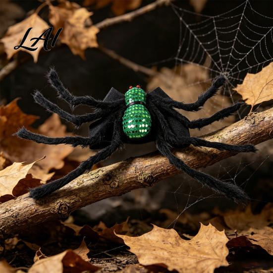 Lightweight Pet Cosplay Costume for Halloween Spider Costume Cat Outfit with Skull Face Black Adjustable Suit Pets Holiday Apparel Cats Dogs
