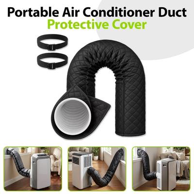 Heat Insulation Air Conditioner Hose Cover Waterproof Exhaust Hose Wrap  AC Duct Vent