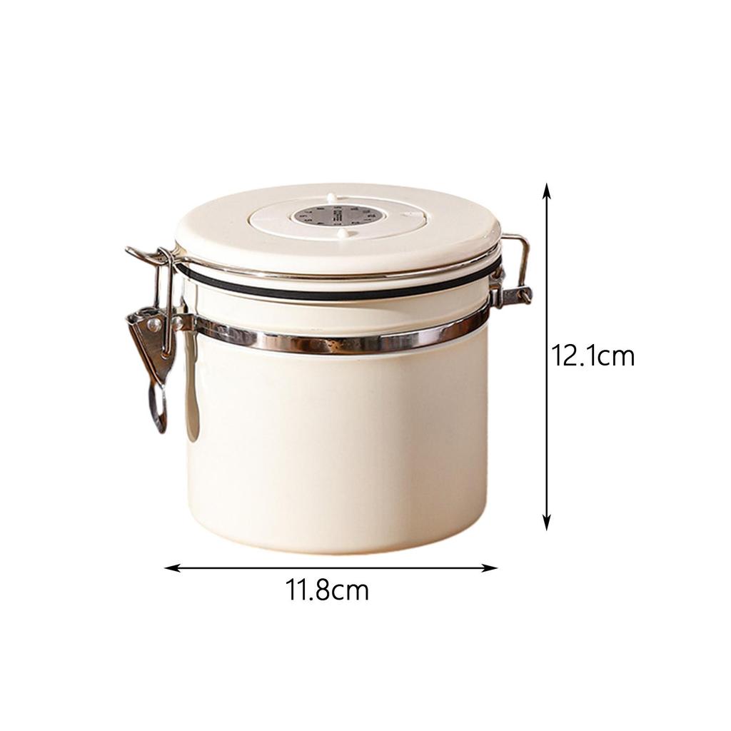 Coffee Container, Household Coffee Bean Sealed Storage Tank Tool, Tea Sugar Canisters, Airtight Storage Tank