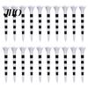 Short Golf Tees 20Pcs High Stability Low Friction Unbreakable Lightweight Simple Installation Training Tools