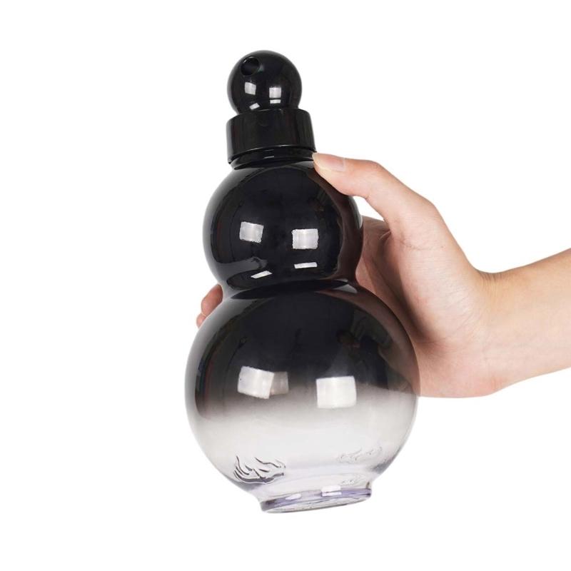 Gourd Shape Water Cup Large Capacity Water Bottle, Gourd Water Bottle with Shoulder Strap, Outdoor Hiking Water Bottle