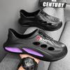 Cool slippers summer hole shoes men's non-slip soft-soled bag head beach shoes men's trendy sandals outdoor wading shoes men's outer wear