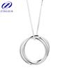 Personality Popular Fashion Temperament 925 Sterling Silver Jewelry Tricyclic Love Simple Clavicle Chain Pendant Necklaces XL129