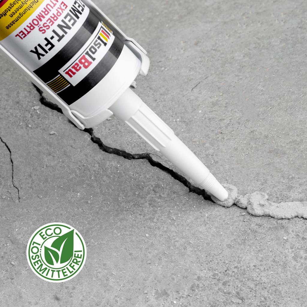 IsolBau Zement-Fix Repair and Sealing Mortar Dark Gray 4 x 300ml