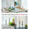  Metal Candle Holder Simple- Alloy Candle Holder Ornaments Brass Candle Holder Wedding Props Creative Candle Holder