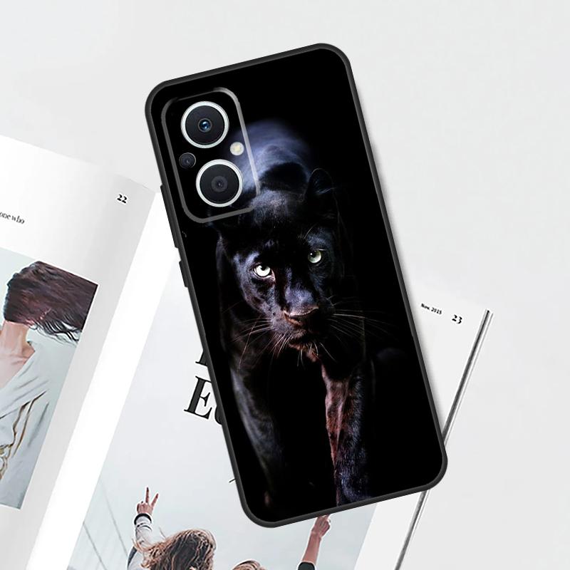 Cheetah Panther Case For OPPO Find X9 X5 X6 X8 Pro OPPO Reno 12F 14F 13F 11F 10 12 13 14 Pro 7 8 Lite Cover