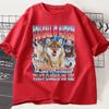 You Call It Autism I Call It Having That Dawg In Me T Shirt Funny Wolf Meme T Shirts Men Women 100% Cotton Short Sleeve T-shirts