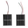 2PCS 0.4W 1.5V Mini Solar Panels Micro Solar Panel Module Solar Cells  Electronics