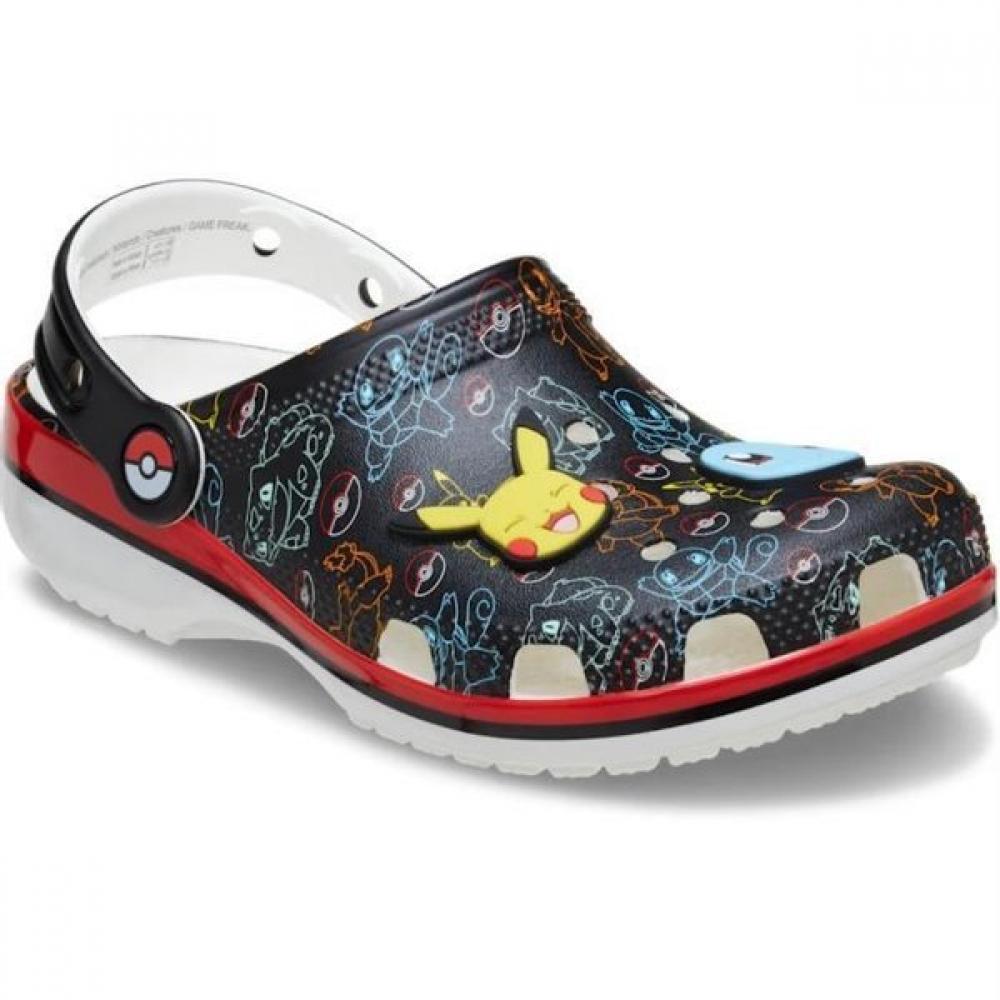 

Crocs Пок Мон Принт Клог Детские Сандалии Тапочки Hc02 MULTI/C12/180