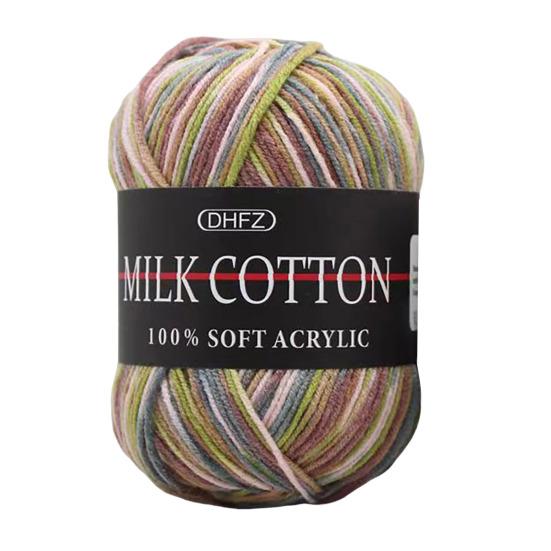 Gomitolo di Filato Multicolor 7,7 Iarde Filato in Fibra Acrilica Filato Colorato per Uso Artigianale per Lavorare a Maglia Uncinetto Maglioni Sciarpe Cappelli Bambole Artigianato Fai da Te
