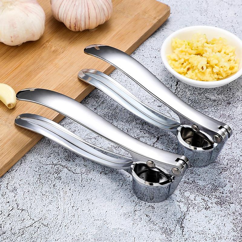 Knoblauchpresse Crusher Mincer Küche Kreative Knoblauchpresse Edelstahl Knoblauch Smasher Squeezer Manuelles Presswerkzeug