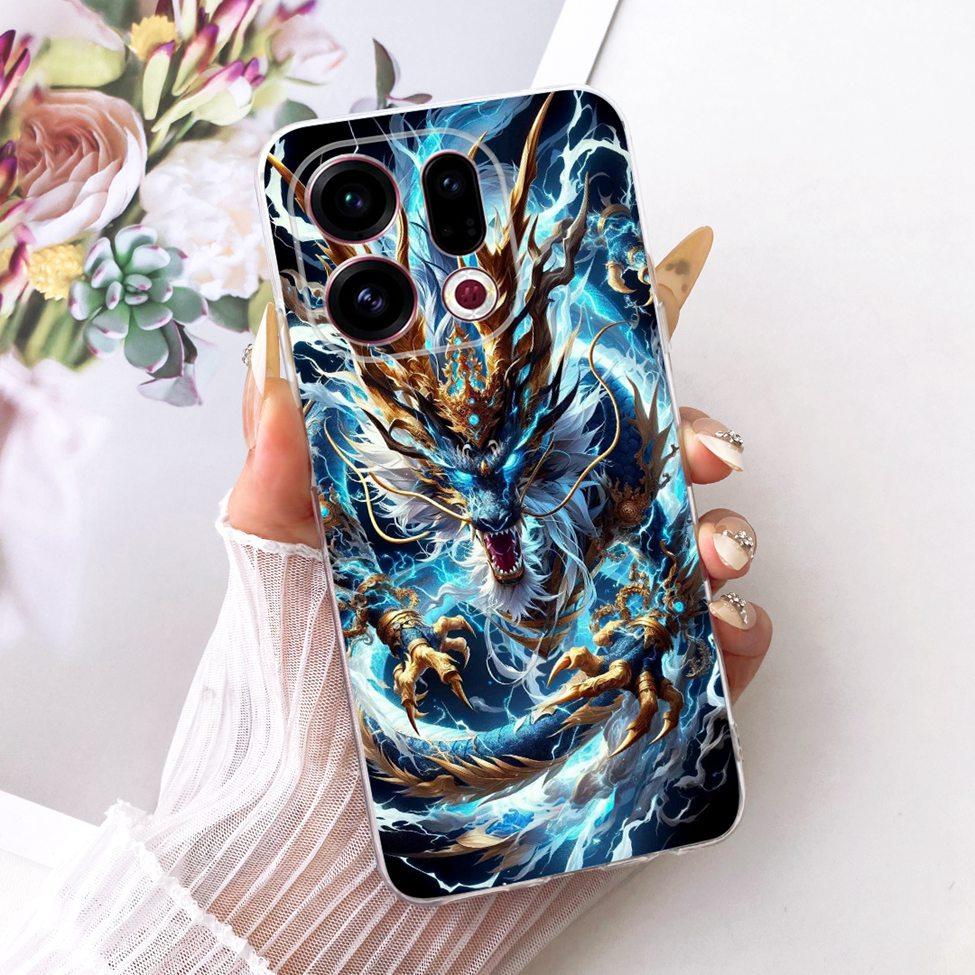 Clear For Oppo Find X9 Case Cover Cute Cat Fashion Butterfly Luxury Painted Soft Casing For Oppo CPH2797 PLJ110