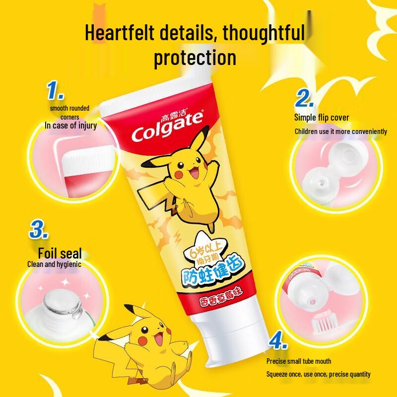 Colgate Kids Toothpaste (6+ Years) Peach Milk Flavor
