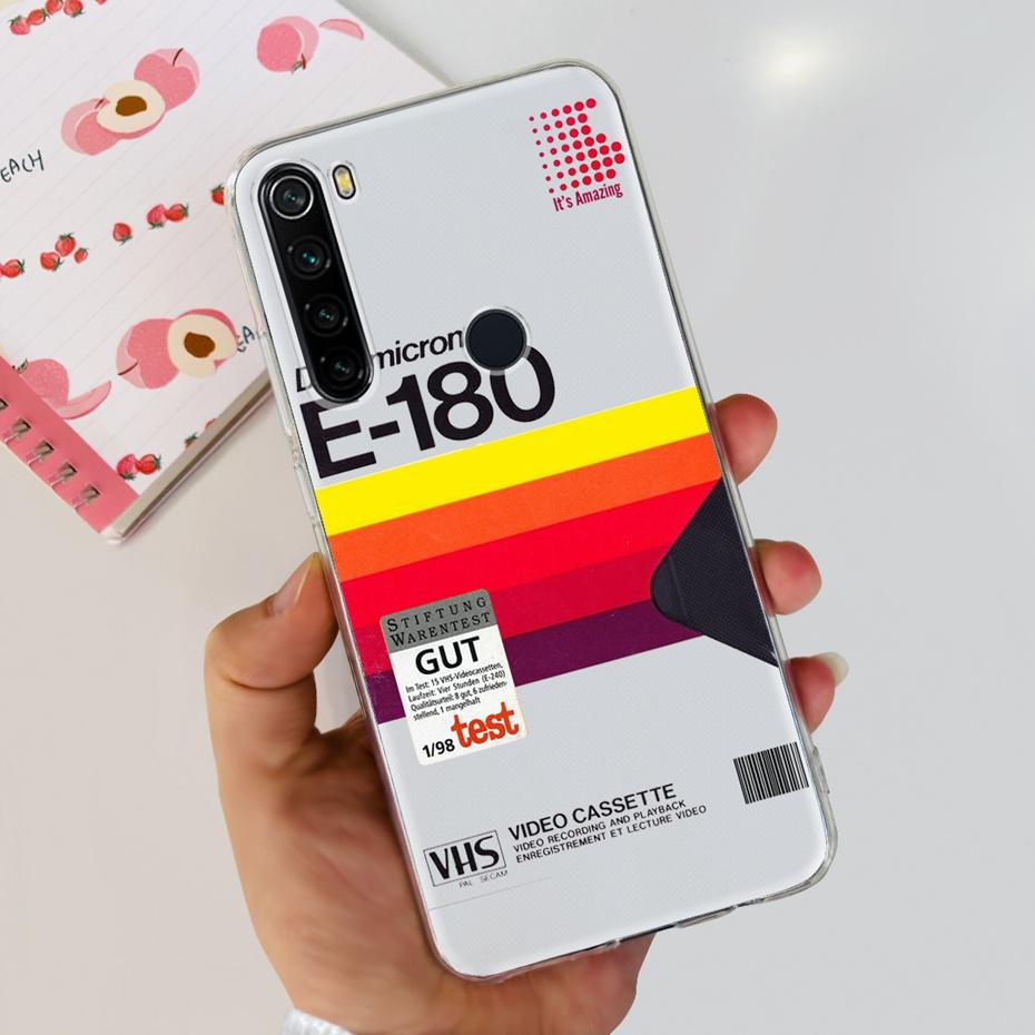 For Xiaomi Redmi Note 8 8T Phone Cases Fashion Painted Soft Silicone Back Cover For Redmi Note 8 Pro Funda Note8 T 8Pro Bumper