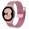 Compatible with Samsung Universal Watch45 & Huawei Watch3: Two-Section Milanese Stainless Steel Band, 20/22mm