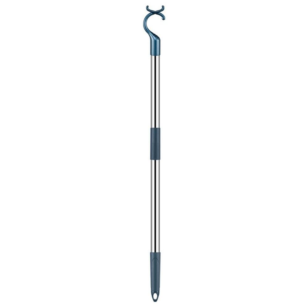 Stainless Steel Pole Hanger Thickened Tube Laundry Stick Clothes Reach Pole Home Clothes Hanging